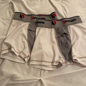 Boys cup underwear size large set pf 2 for lacrosse or baseball